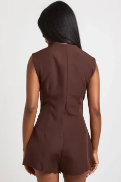 boohoo Combi-short Jupe-culotte Tailleur<Femme Tailleurs|Combinaisons Et Combishorts