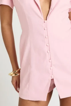 boohoo Combi-short Jupe-short Boutonnée Ajustée<Femme Tailleurs|Combinaisons Et Combishorts