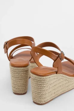 Compensées Espadrilles Asymétriques