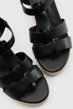 Compensées Espadrilles À Bride En T Plateforme