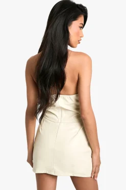 Corset Bandeau en synthétique Froncé