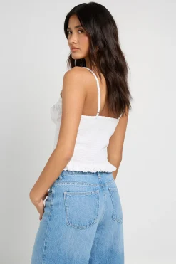 boohoo Corset À Détail Brodé Sur Le Buste<Femme Tops