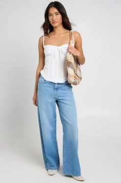boohoo Corset À Détail Brodé Sur Le Buste<Femme Tops