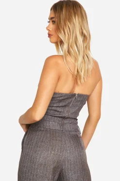 Corset Premium à rayures fines Sweetheart
