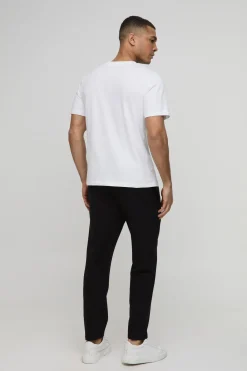 boohooMAN Coupe régulière 2-Pack de T-shirts basiques à col rond<Homme Tout Afficher|T-Shirts Grande Taille