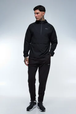 Coupe-vent Actif 1/4 Zip Pour Homme Grande Taille