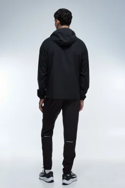 Coupe-vent Actif 1/4 Zip Pour Homme Grande Taille