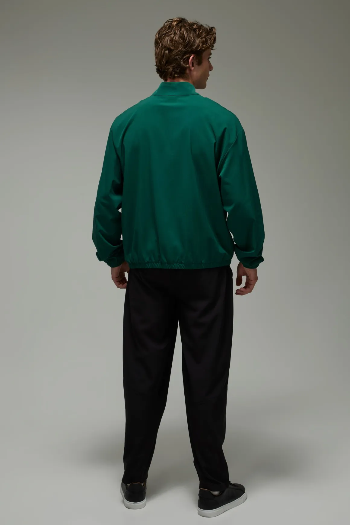 Coupe-vent De Golf Surdimensionné Homme À Demi-zip Et Coupe Ample Active