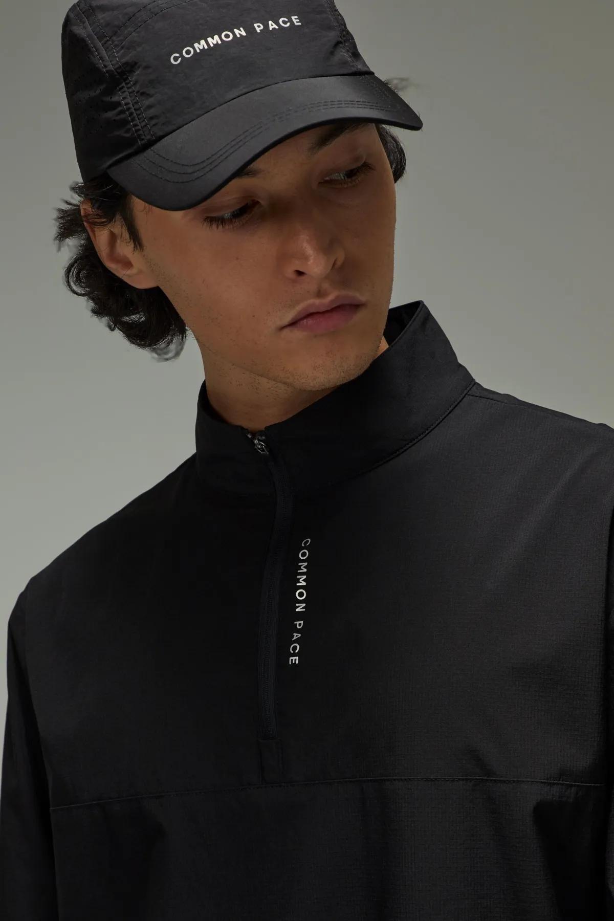 boohooMAN Coupe-Vent à Fermeture 1/4 Zip Résistant aux Averses Common Pace Running<Homme Vestes & Manteaux Grande Taille|Tout Afficher