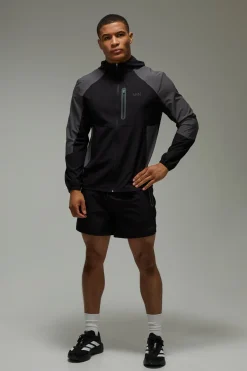 boohooMAN Coupe-vent Homme À Blocs De Couleur Contrastés<Femme Nouveautés Grande Taille|Tout Afficher