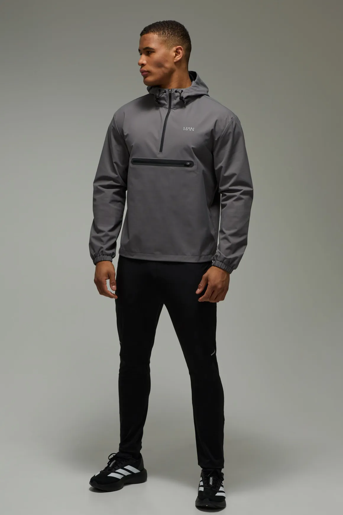 Coupe-vent Homme Coupe Regular À Demi-zip Active
