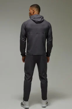 boohooMAN Coupe-vent Homme À Logo Néon Fluo Active<Femme Manteaux Et Vestes|Vestes