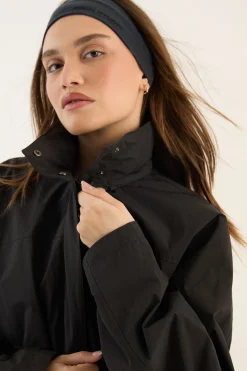 DSGN Studio Coupe-vent Imperméable À Casynthétiqueche Et Col Cheminée<Femme Vestes & Manteaux|Dsgn Studio