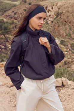 DSGN Studio Coupe-vent Imperméable À Casynthétiqueche Et Col Cheminée<Femme Vestes & Manteaux|Dsgn Studio