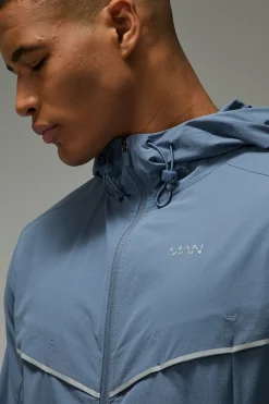 Coupe-vent Respirant Homme Ripstop Pour Course Active