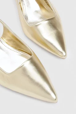 Court à bride arrière stiletto bas