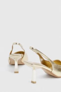 Court à bride arrière stiletto bas