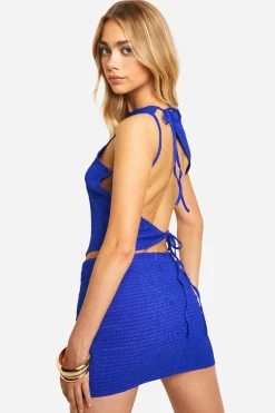 Crinkle Mini Skirt