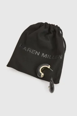 KarenMillen Créoles Coniques En Résine< Boucles D'Oreilles