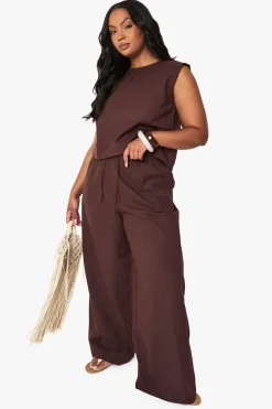 Crop Boxy en lin Plus