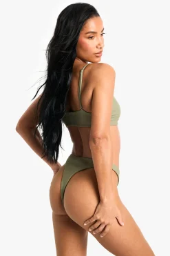 Crop Top Bikini Essentiels pour Maillots de Bain Petite
