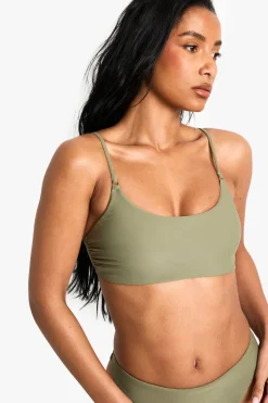 Crop Top Bikini Essentiels pour Maillots de Bain Petite