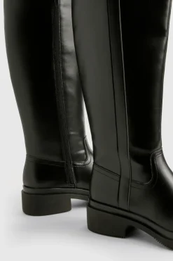 boohoo Cuissardes montantes à talon épais< Bottes|Bottes Hautes
