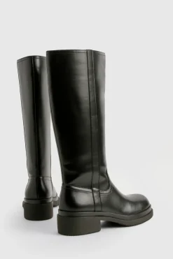 boohoo Cuissardes montantes à talon épais< Bottes|Bottes Hautes
