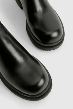 boohoo Cuissardes montantes à talon épais< Bottes|Bottes Hautes