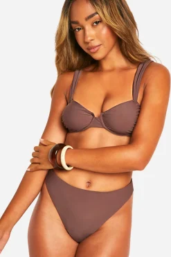 boohoo Culotte bikini taille haute Mix & Match<Femme Maillots De Bain|Tenues De Plage