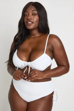 boohoo Culotte De Maillot De Bain Grande Taille Taille Haute Avec Contrôle Du Ventre Essentials<Femme Maillots De Bain|Tenues De Plage