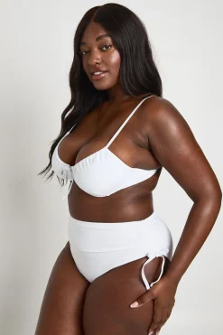 boohoo Culotte De Maillot De Bain Grande Taille Taille Haute Avec Contrôle Du Ventre Essentials<Femme Maillots De Bain|Tenues De Plage