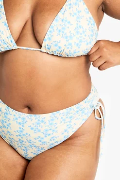 Culotte haute taille de contrôle du ventre à imprimé Ditsy Plus