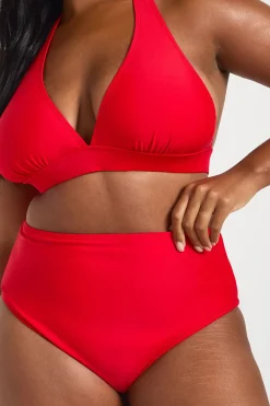 boohoo Culotte Taille Haute Grande Taille Essentials<Femme Maillots De Bain|Tenues De Plage