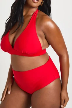 boohoo Culotte Taille Haute Grande Taille Essentials<Femme Maillots De Bain|Tenues De Plage