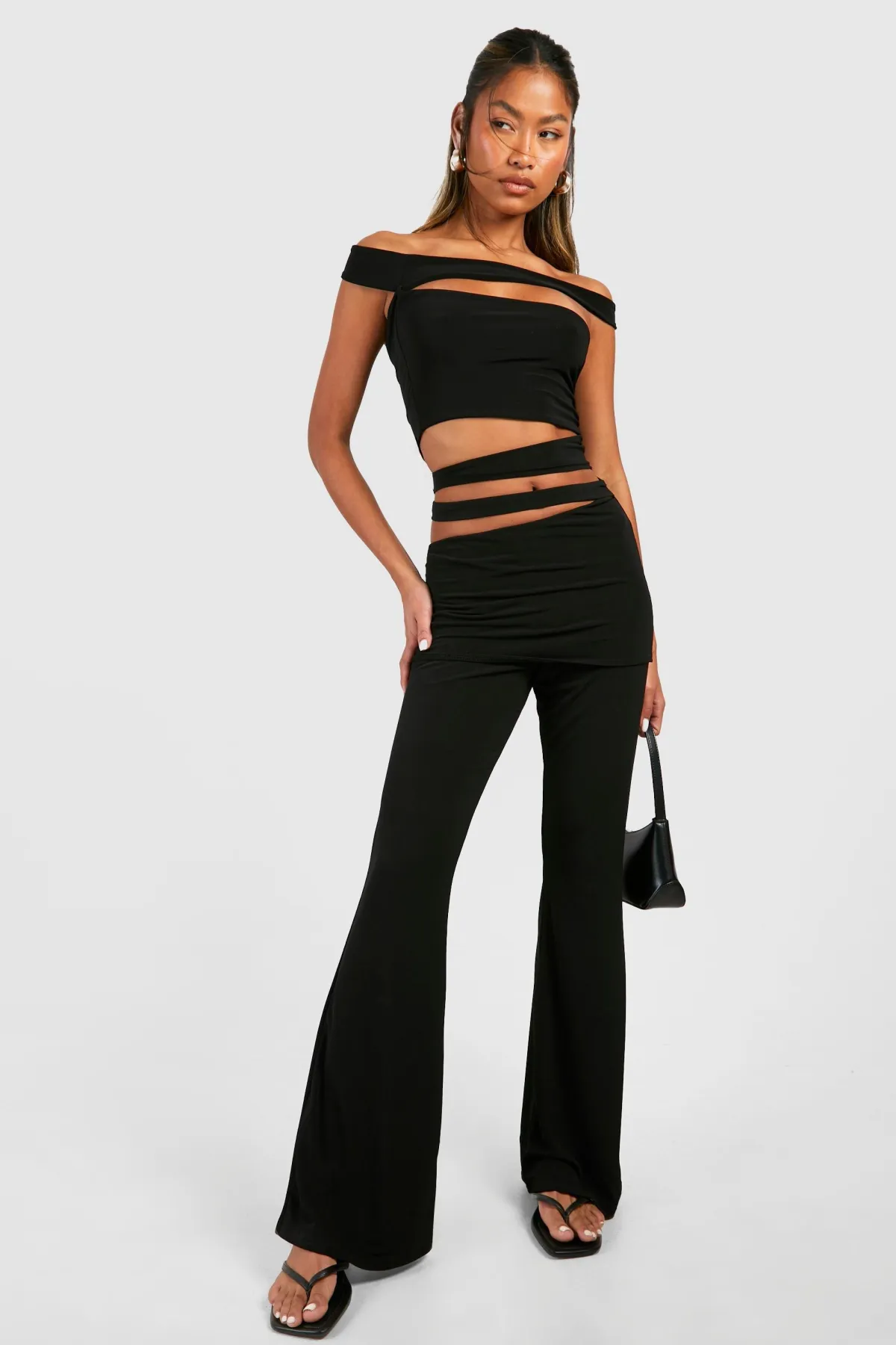 boohoo Cut Out Bandeau<Femme Tops