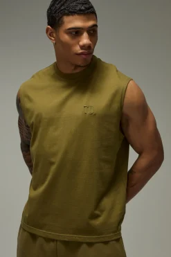 Débardeur Ample Oversize Premium Training Dept 220 G/m² Poids Lourd