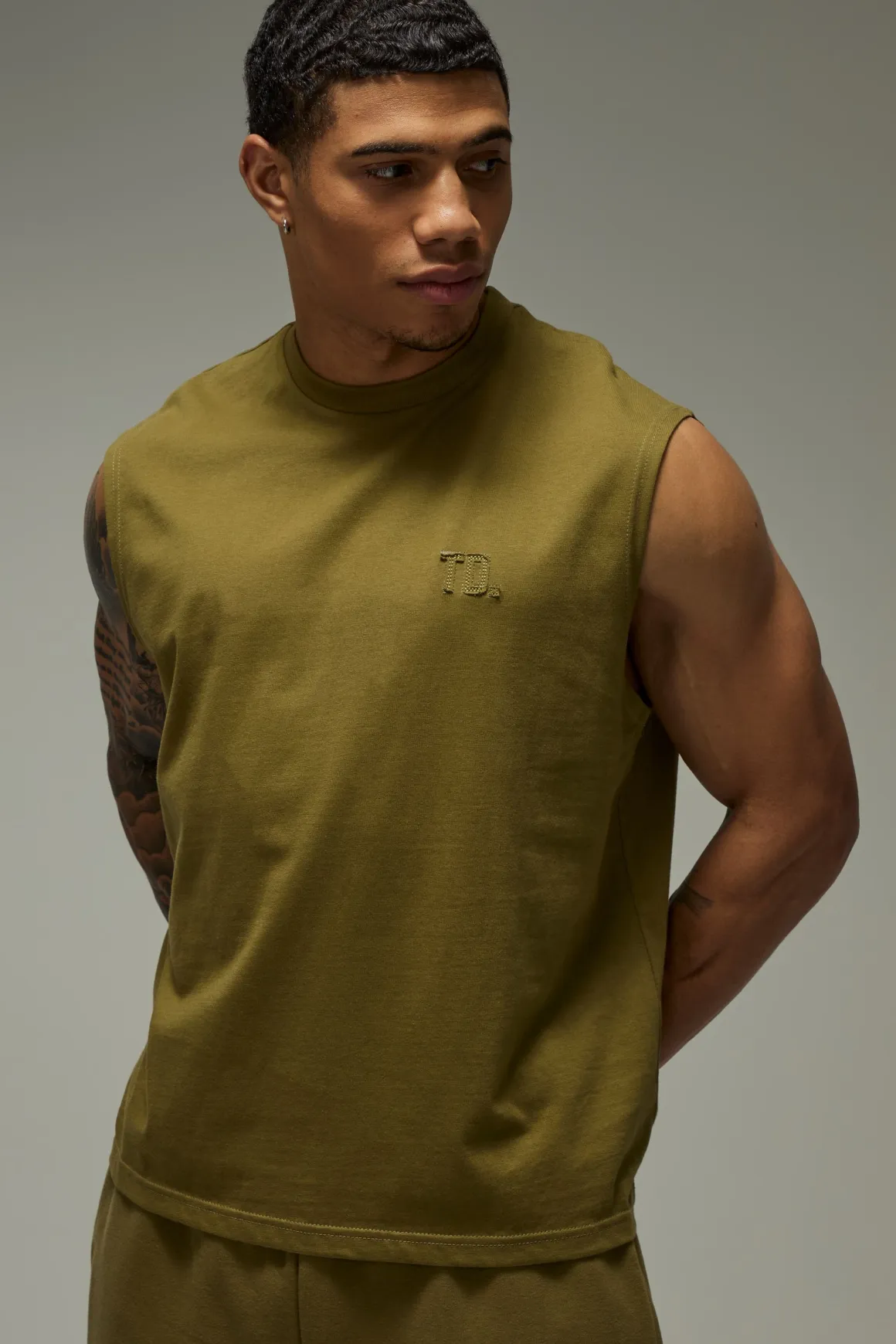Débardeur Ample Oversize Premium Training Dept 220 G/m² Poids Lourd