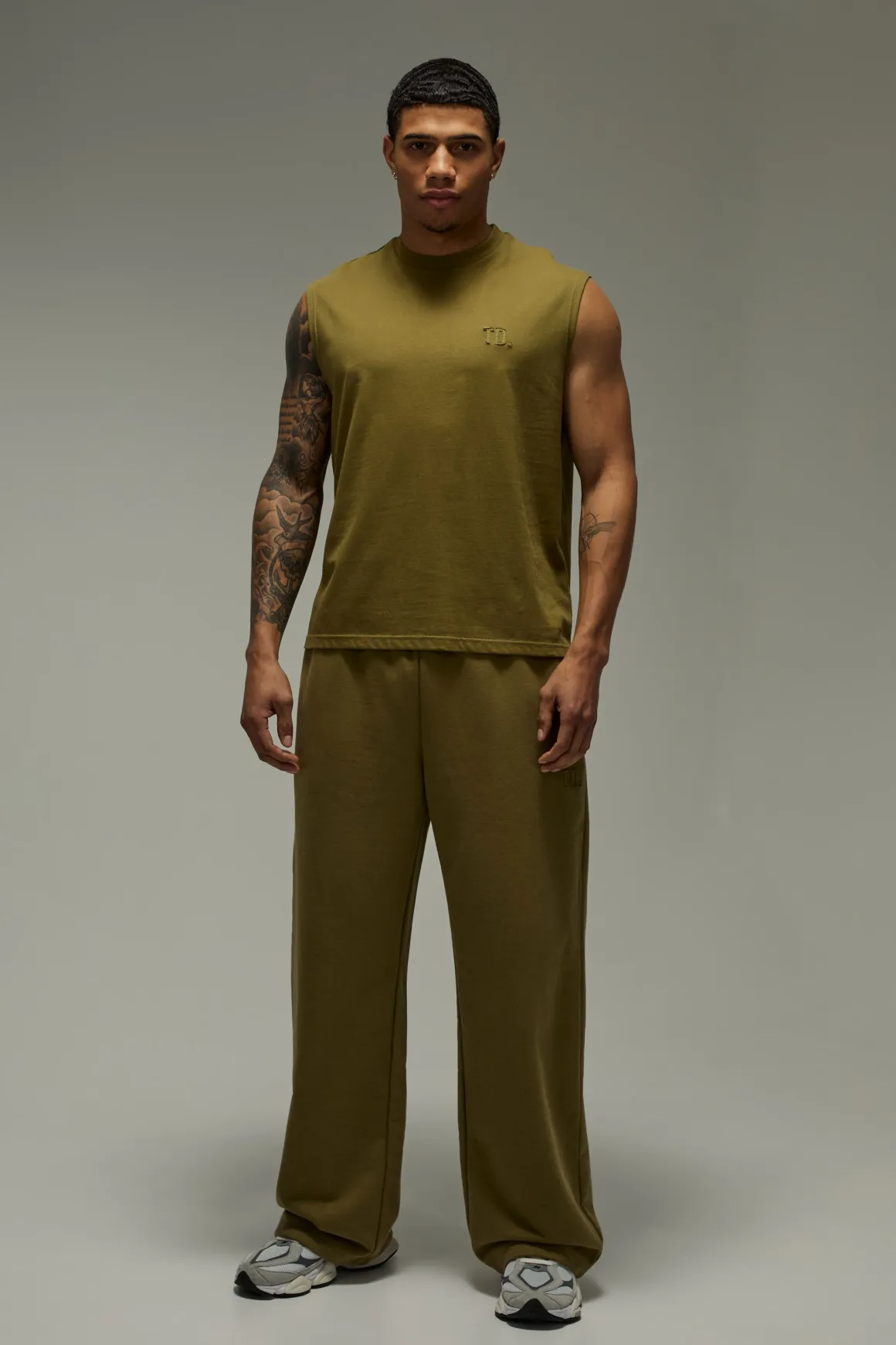 Débardeur Ample Oversize Premium Training Dept 220 G/m² Poids Lourd