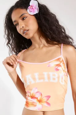 boohoo Débardeur À Bretelles Malibu<Femme Tops