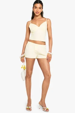 Débardeur bustier ruche