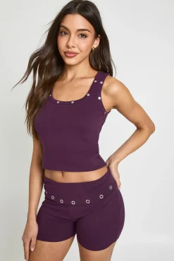 boohoo Débardeur Clouté<Femme Tops