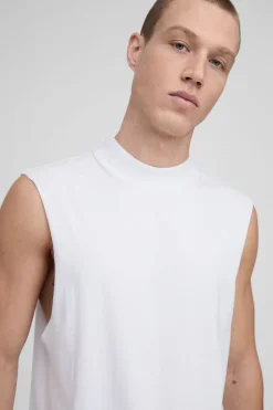 Débardeur à col étendu, coupe régulière, Basic Drop Armhole