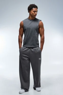boohooMAN Débardeur Coupe Regular One More Rep Effet Délavé<Femme Athleisure|T-Shirts Et Débardeurs
