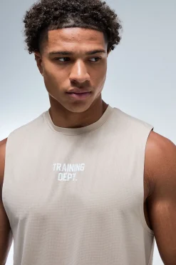 boohooMAN Débardeur Coupe Regular Training Dept<Femme Athleisure|T-Shirts Et Débardeurs