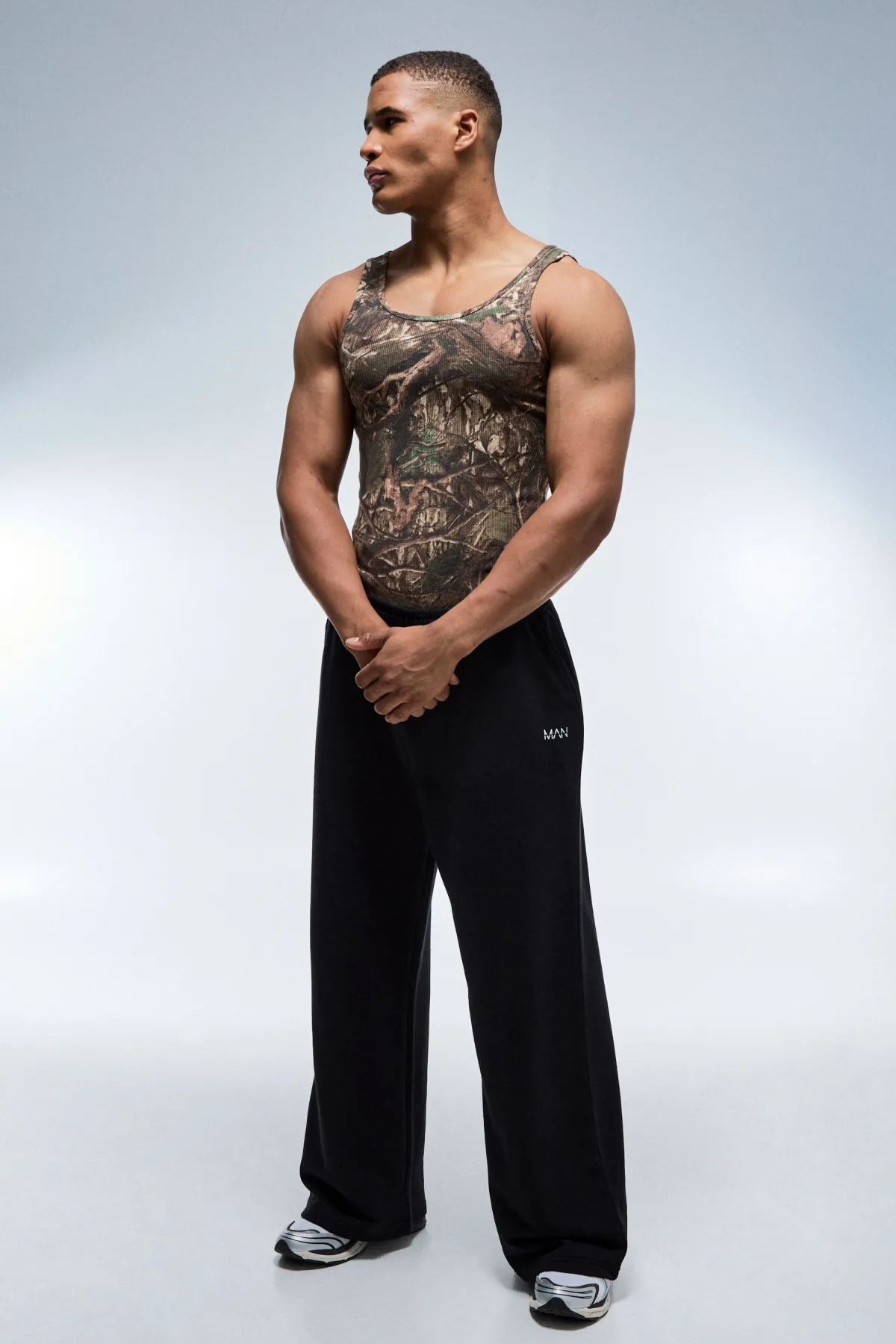 boohooMAN Débardeur Côtelé Ajusté Homme Actif Musculation Gym<Femme Athleisure|T-Shirts Et Débardeurs