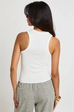 boohoo Débardeur Côtelé Imprimé Lucky Cowgirl<Femme Tops