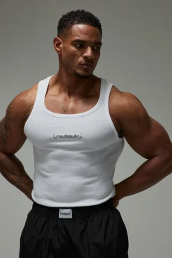 Débardeur Côtelé Muscle One More Rep