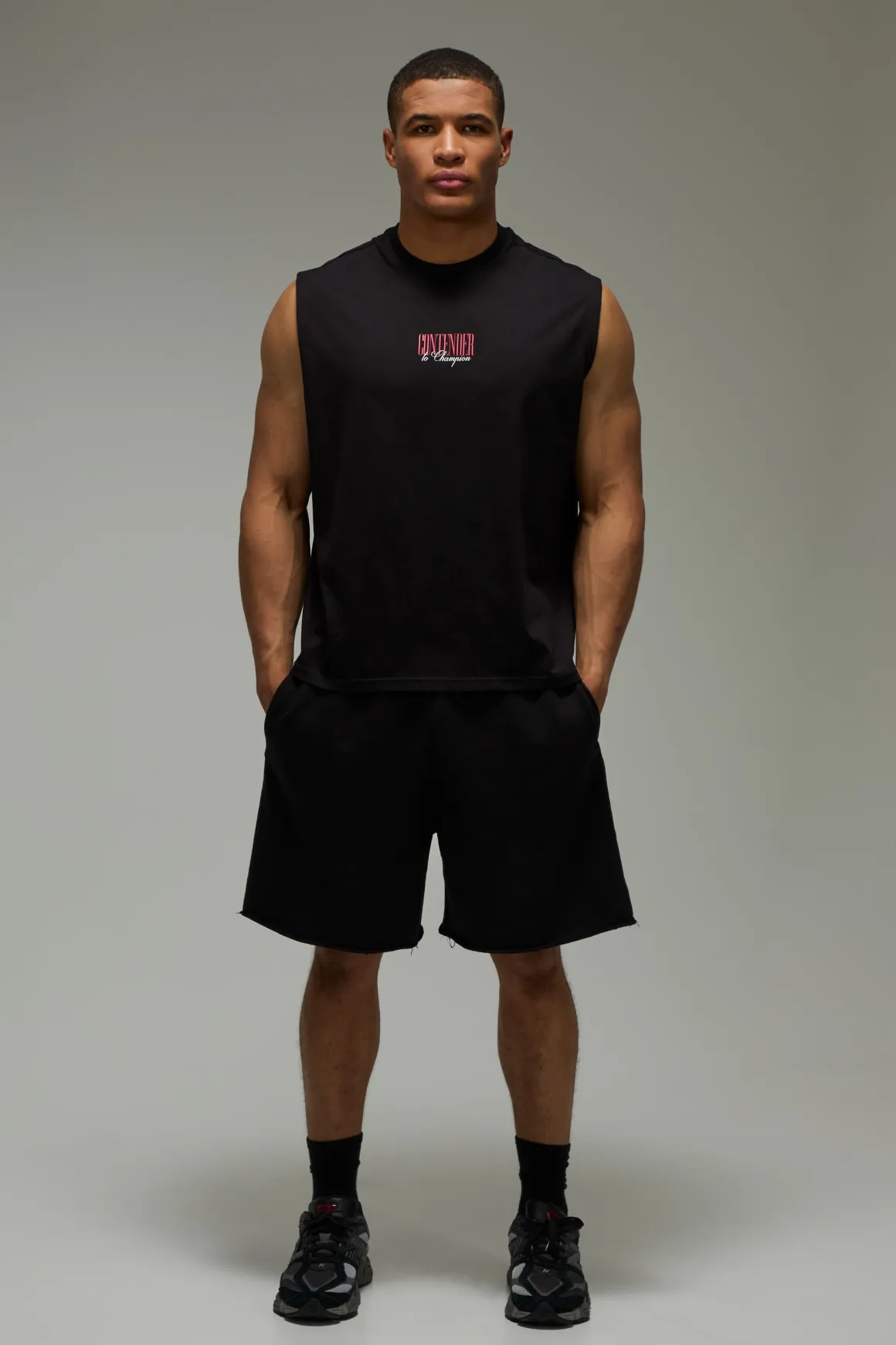 Débardeur De Boxe Oversize Actif Homme