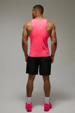 boohooMAN Débardeur De Course Actif Homme<Femme Tout Afficher|Tout Afficher Activewear